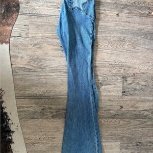Rock & Roll Cowgirl Blue Flare Jeans